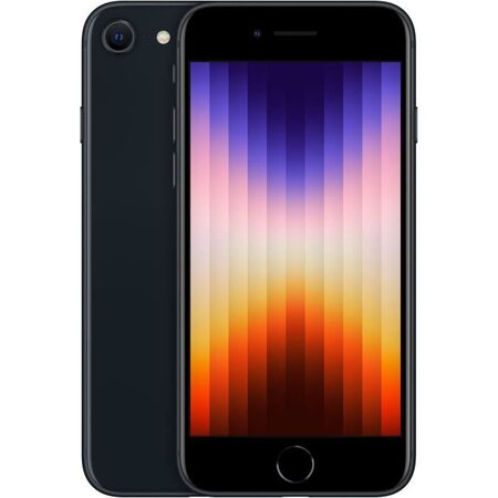 Smartphone Apple iPhone SE 5G 128 Go Noir - 3ème génération