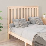 vidaXL Tête de lit 141x6x101 cm Bois massif de pin