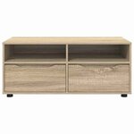 vidaXL Meuble TV Chêne Sonoma 100 x 48 x 43 cm Bois d'ingénierie