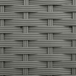 vidaXL Lit Élevé avec Treillis et Toit Gris clair 163 x 40 x 126 cm PP