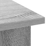 vidaXL Support de télévision Gris Sonoma 100 x 40 x 50 cm