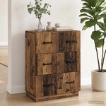 vidaXL Armoire à tiroirs Bois ancien 66 x 34 5 x 87 cm