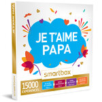 SMARTBOX - Coffret Cadeau - Je t'aime papa - 15000 séjours, repas gourmands, soins de bien-être ou activités sportives