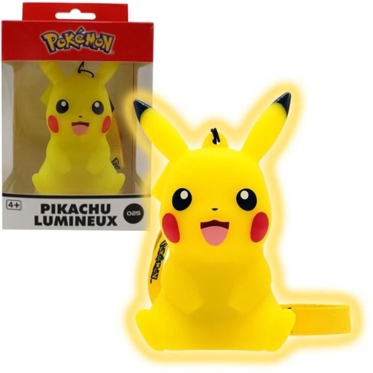 Pokémon - Figurine Pikachu lumineuse - veuilleuse Pokémon - La Poste