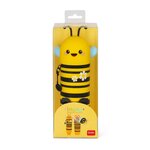 Legami KA0021 - Trousse en silicone souple 2-en-1 - Kawaii