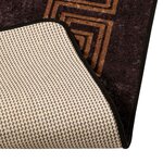 vidaXL Coureur de Tapis MARSA Noir 50 x 100 cm Polyester et PVC