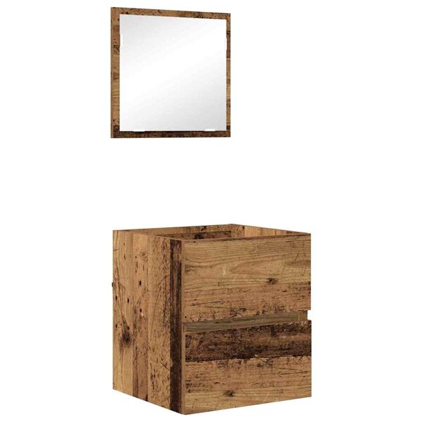 vidaXL Cabinet de Salle de Bain Bois Ancien 41 x 38.5 x 45 cm