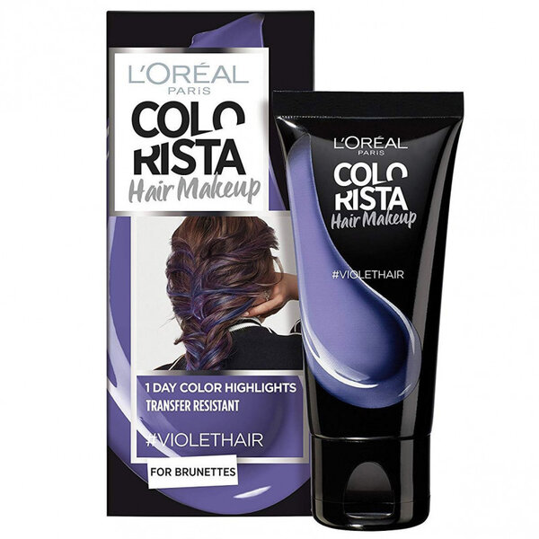 L'oréal paris - coloration éphémère colorista hair make-up - violethair
