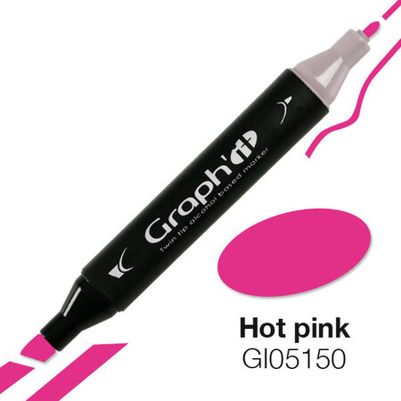 Marqueur à l'alcool Graph'it 5150 Hot Pink