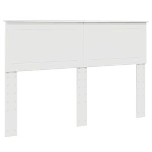 vidaXL Tête de lit Blanc Brillant 140 cm Bois d'ingénierie