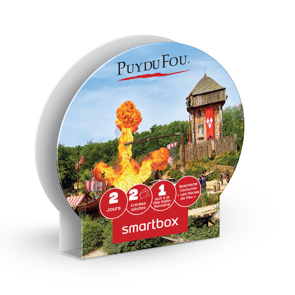 Puy du fou® – séjour de 2 jours / 1 nuit – hôtel la villa gallo-romaine 2 adultes en 2023 - smartbox - coffret cadeau séjour