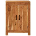 vidaXL Buffet 55x35x75 cm bois massif d'acacia