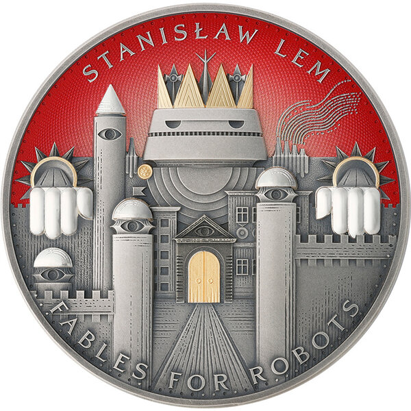 Pièce de monnaie en Argent 2000 Francs g 200 Millésime 2025 STANISLAW LEM