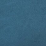 vidaXL Canapé 3 Pièces Bleu 250 x 188 x 76 cm Velours