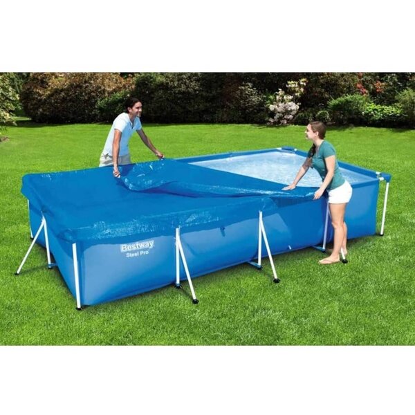 Bestway couverture de piscine flowclear 304x205x66 cm