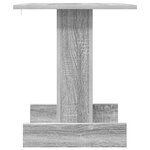 vidaXL Table d'appoint Gris Sonoma 44 5 x 45 x 55 cm Bois d'ingénierie