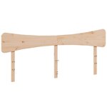 vidaXL Cadre de lit sans matelas 200x200 cm bois massif de pin