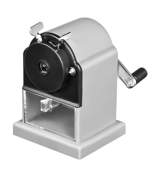 Machine à tailler les crayons jusqu'au diamètre 12mm Argent WONDAY