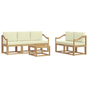 vidaXL Ensemble de canapés d'extérieur 6 pc