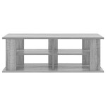 vidaXL Support de télévision Gris Sonoma 96 x 35 x 33 5 cm