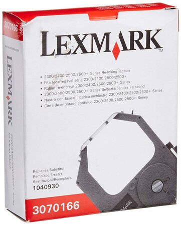 Ruban original 3070166 / ex 11a3540 pour 23xx/24xx  nylon  noir lexmark