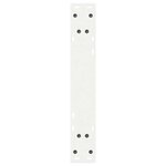 vidaXL Pieds de table à manger 2 pièces Blanc 60 x (72-73 3) cm Acier