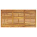 vidaXL Ensemble de salle à manger de jardin 5 pièces en bois massif d'acacia et métal