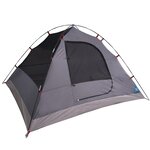 vidaXL Tente de camping à dôme 3 personnes bleu imperméable