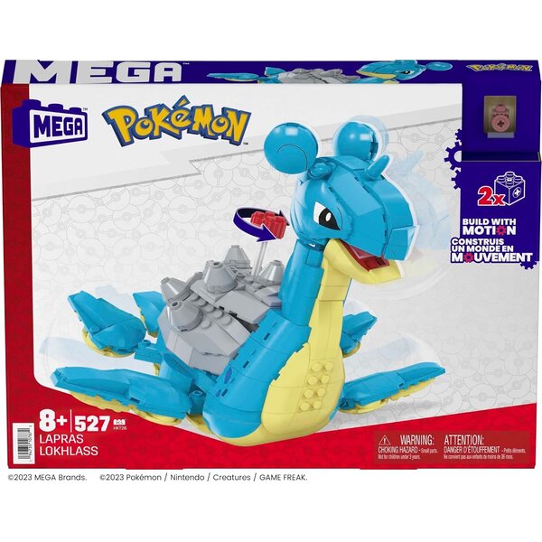 Mattel HKT26 - Mega Pokémon - Figurine d'action Lokhlass