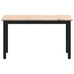 vidaXL banc Naturel 80 x 35 x 45 cm Bois de pin massif