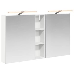 vidaXL Ensemble de Meubles de Salle de Bain 3 Pièces 120 x 14 5 x 70 cm