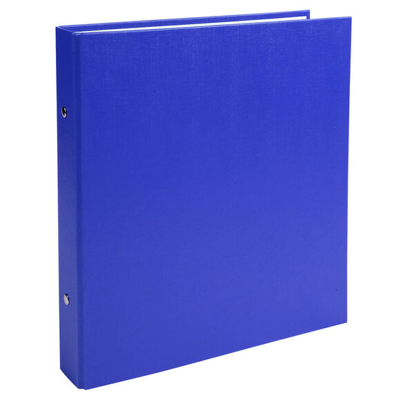 Classeur rembordé polypropylène format ecolier 4 anneaux 25mm - 230x215mm  bleu EXACOMPTA