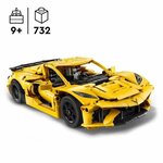 Modèle LEGO Technic Chevrolet Corvette Stingray - 42205 : Construisez votre propre voiture de sport emblématique