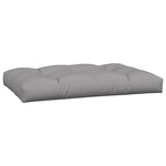 vidaXL Coussins de palette lot de 7 gris tissu