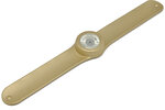 Montre classic bracelet gold et cadran crystal flower