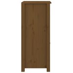 vidaXL Buffet marron miel 40x35x80 cm bois massif de pin