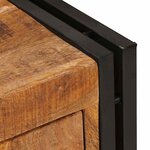 vidaXL Buffet Marron 66 x 33 x 70 cm bois de manguier massif