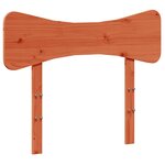 vidaXL Tête de lit cire marron 100 cm bois massif de pin
