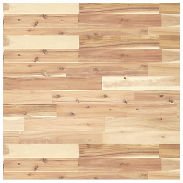 vidaXL Dessus de table carré 70x70x2 cm bois massif d'acacia