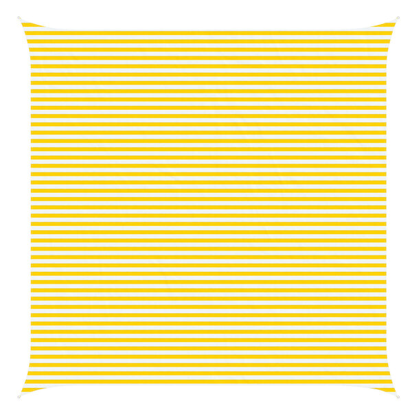vidaXL Voile d'ombre 6 x 6 m 100   polyester Oxford Carré
