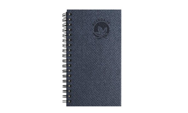 Semainier poche Eurotime 16W Wire-o Forever carte recyclé 160x90 mm Coloris Aléatoire EXACOMPTA