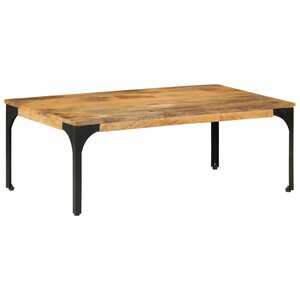vidaXL Table basse 100x55x35 cm bois de manguier massif