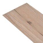 vidaXL Dalles de plancher PVC autoadhésif 5 02 m² 2 mm marron chêne