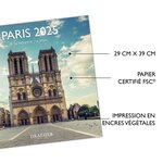 Calendrier Mural 2025 Décoration 29x39 Cm - Chats - Draeger paris