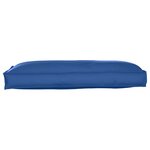 vidaXL Coussin Bleu royal 120 x 60 x 12 cm Tissu Oxford