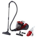 Hoover br71_jcar aspirateur traineau sans sac + aspirette - autonomie 40 min  22v lithium  maxi accessoirise home&car