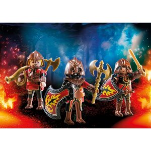 PLAYMOBIL 70672 - Novelmore 3 combattants Burnham Raiders