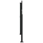 vidaXL Auvent latéral rétractable noir 100x600 cm
