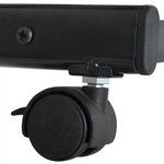 vidaXL Porte-revues 47 5 x 43 x 133 cm Noir A4