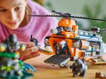 LEGO City - L'hélicoptère de l'explorateur de la jungle au camp de base - 60437 : Aventure dans la Jungle pour Enfants